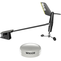 B&amp;G Triton2 Speed, Depth &amp; Wireless Wind System Pack - Triton&sup2; 4.1" Color Display, DST810 Transducer, WS320 Wireless Wind Sensor &amp; NMEA2000 Starter Kit