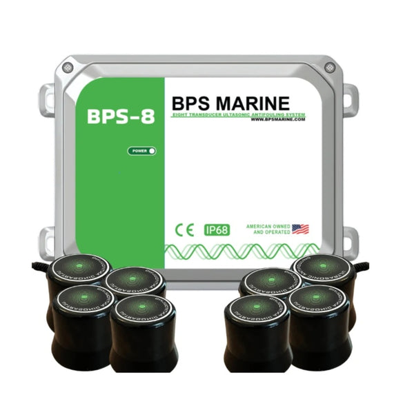 BPS Marine 8 Transducer 12V Ultrasonic Antifouling System