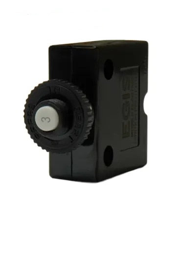 Egis 4711-03 3A Push Button Circuit Breaker