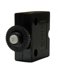 Egis 4711-15 15A Push-Button Panel Circuit Breaker