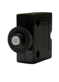 Egis 4711-30 30A Push-Button Circuit Breaker | Spade