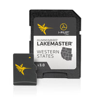 Humminbird LakeMaster VX West States Map Card