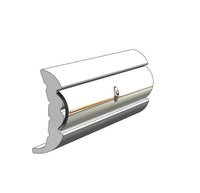 TACO Metals Rigid Rub Rail, Frosty White, 20 ft
