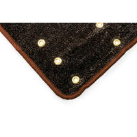 Camco 42944 Wrap Around RV Step Rug, Brown 22x23