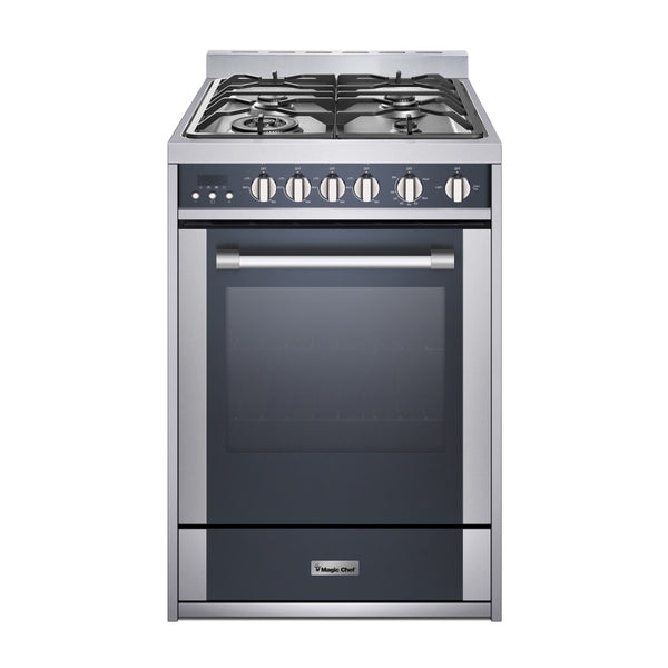 Magic Chef MCSRG24S2 24-In Stainless Gas Range