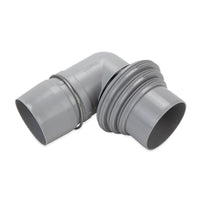 Camco 39144 Easy Slip 4-in-1 RV Sewer Adapter, Gray