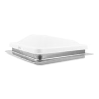 Camco 40480 RV Roof Vent 14x14 Manual White w/ Screen