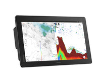 Simrad NSO 4-16 NEON OS, 16-inch Glass-bridge multi-function display. Qualcomm 8-core processor. Full HD touchscreen. Gigabit Ethernet, WIFI, Video In and Out. Next-generation C-MAP DISCOVER X chart included