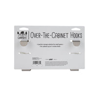 Camco 53381 Over-the-Cabinet RV Towel Hook, Stainless