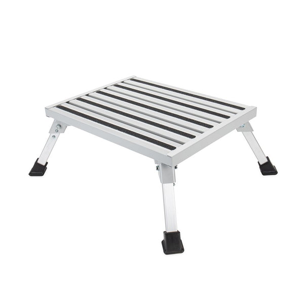 Camco 43677 Aluminum RV Step Stool, 1000 lb, Foldable