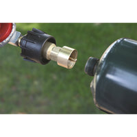 Camco 59213 Propane Adapter, ACME to 1lb Bottle, Brass