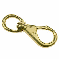 T-H Marine Brass Swivel Eye Snap Hook 3-3/4 in
