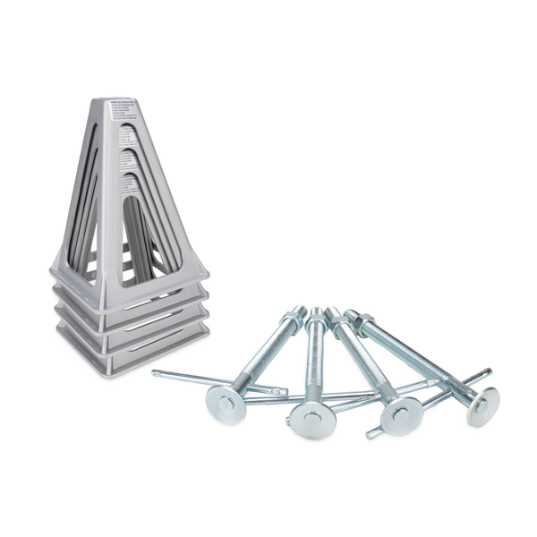 Camco 44560 RV Stabilizer Stack Jacks 6,000 lb, 4-Pack