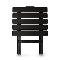 Camco 51886 Adirondack Folding Side Table, Brown