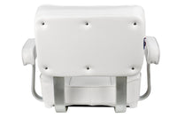 Springfield 1040002 Low Back Helm Seat, White