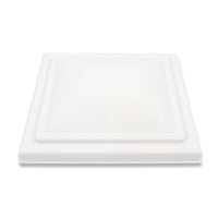 Camco 40154 Jensen RV Roof Vent Lid, 14x14, White