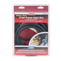 Camco 59035 12 Ft Propane Feed Hose, POL x 1/4 Flare