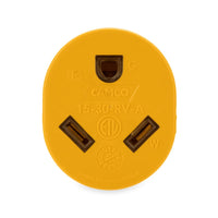 Camco 55222 PowerGrip 15A to 30A RV Power Adapter