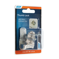 Camco 44333 Thumb-Operated Cam Lock, 5/8 in Keyless