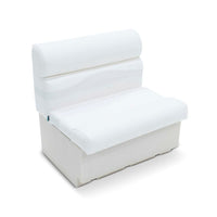 Taylor Made Platinum 30-Inch White Boat Bench Seat