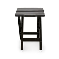Camco 51882 Small Folding Adirondack Table | Mocha