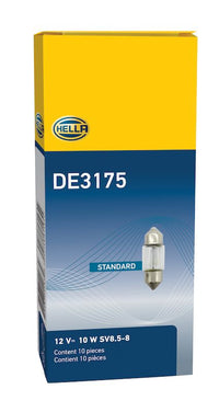 Hella Marine DE3175 Halogen Festoon Bulb 12V 10W
