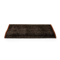 Camco 42944 Wrap Around RV Step Rug, Brown 22x23