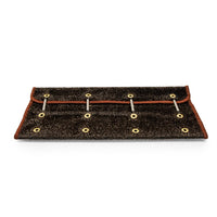 Camco 42944 Wrap Around RV Step Rug, Brown 22x23