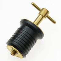 T-H Marine 1-Inch Brass Twist-Turn Drain Plug