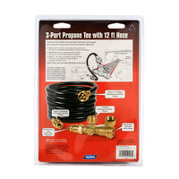 Camco 59103 Propane Supply Splitter | 3-Port LP Tee