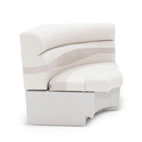 Taylor Made Square Corner Boat Lounge Seat, Champagne