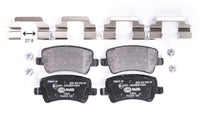 Hella Pagid 355025401 Rear Brake Pad Set | Low-Metallic