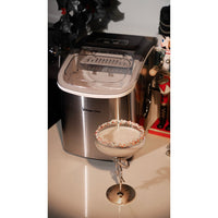 Magic Chef MCIM27ST Portable Ice Maker 27 lb Stainless