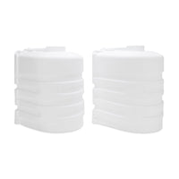 Camco 50503 Double 20 lb Propane Tank Cover, White