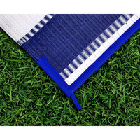 Camco 42871 Open Air Reversible RV Mat 6x9 Blue