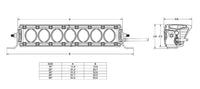 RIGID Revolve 410613 10-Inch Marine LED Light Bar