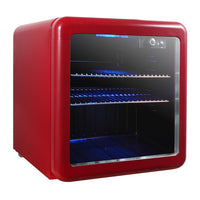 Magic Chef MCB17CHR Retro Beverage Cooler 1.7 Cu Ft