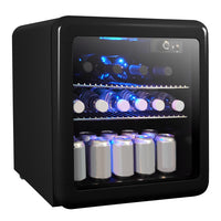 Magic Chef MCB17CHB 1.7 Cu Ft Retro Beverage Cooler