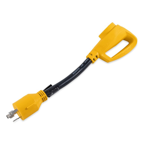 Camco 55272 30A Generator to RV Adapter L5-30 to TT-30