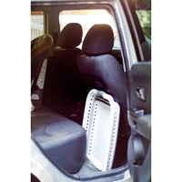 Camco 51903 Collapsible Utility Basket 18x24 White/Gray