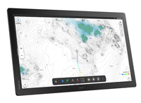 Simrad NSO 4-24. NEON OS, 24-inch Glass-bridge multi-function display. Qualcomm 8-core processor. Full HD touchscreen. Gigabit Ethernet, WIFI, Video In and Out. Next-generation C-MAP DISCOVER X chart included