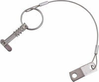 Sea-Dog Stainless Toggle Pin with Lanyard, 1/4in