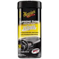 Meguiar's Supreme Shine Protectant Wipes G4000, 25 Pack