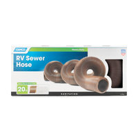 Camco 39631 HTS 20 ft RV Sewer Hose, Brown