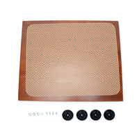 Camco Oak Accents 43526 RV Stove Top Cover, Bordeaux