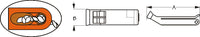 Sea-Dog Duo-Tone Safety Whistle, USCG, 36in Lanyard