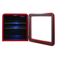 Magic Chef MCB17CHR Retro Beverage Cooler 1.7 Cu Ft