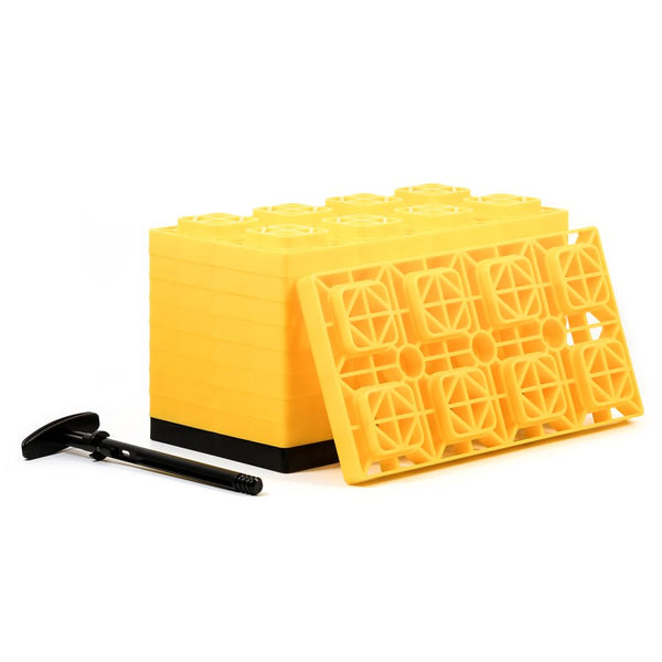 Camco FasTen 44515 RV Leveling Blocks | Set of 10