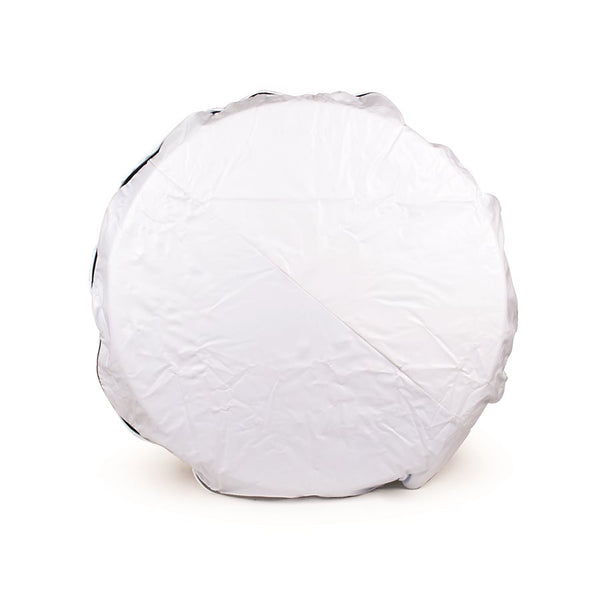 Camco 45348 Vinyl Spare Tire Cover, 24 Inch Arctic White