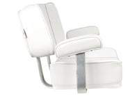 Springfield 1040002 Low Back Helm Seat, White